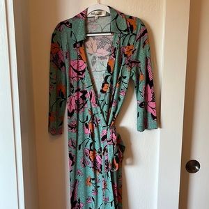 DVF Maxi Wrap Dress XXS